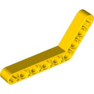 Lego rameno ohnuté 1x9, žlutá (662924, 4112281, 4162120, 4188311)